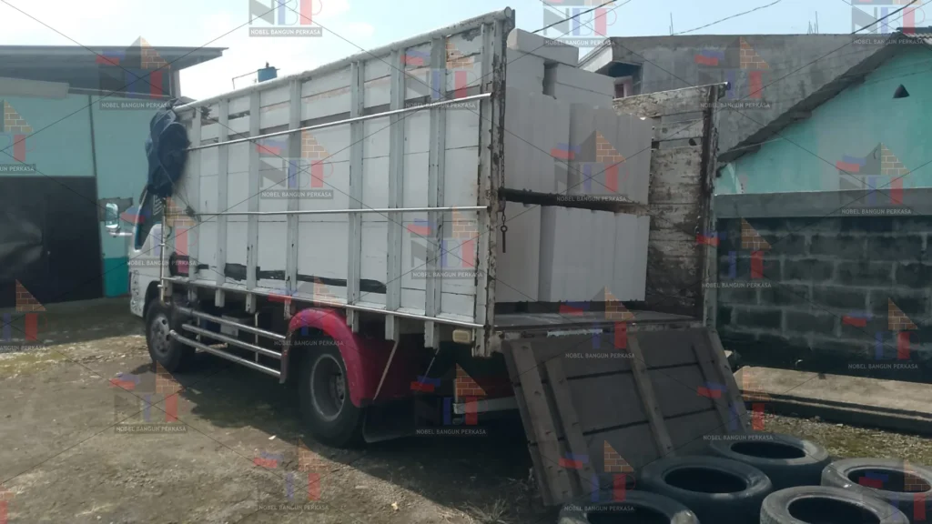 pengiriman panel lantai 5